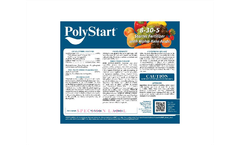 PolyStart - Model 8-30-5 - Starter Fertilizer - Brochure
