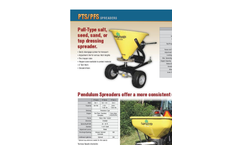 Land-Pride - Model PFS Series - Pendulum Type Broadcast Spreaders Brochure