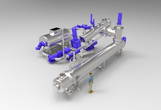 BioGasol Carbofrac - Model 400 (4 tons/h) - Small Commercial Biomass Sugar Extraction System