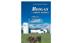 Biogas – Green Energy Process, Design, Energy Supply, Environment pdf