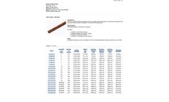 AWG - Model Stranded - Bare Copper - Datasheet