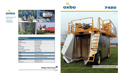 Oxbo - Model 7440 - Multi-Crop Harvester Brochure