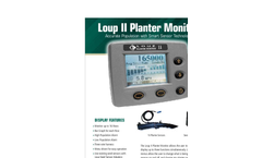 Loup - Model II - Planter Monitor Brochure
