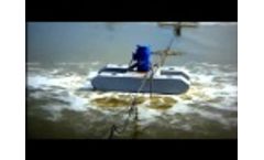 VaraCorp Floating Turbine Aerator Video