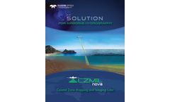 Optech CZMIL Nova - Airborne Coastal and Marine Mapping System - Datasheet