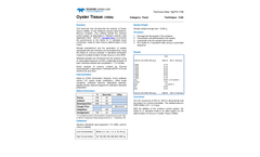 1708 HgFD Oyster Tissue SRM 1566b - Technical Note