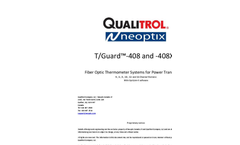 Model T/Guard 408 and 408XT - Fiber Optic Hot Spot Monitoring System Brochure