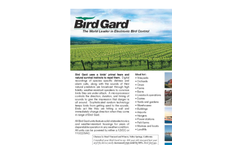 Bird Gard - Model Super Pro - Electronic Bird Control Unit Brochure