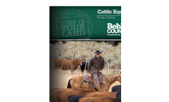 Cattle Equipment Products Catalogue