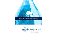 Making Solar Desalination a Reality - Brochure