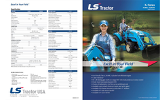 Compact Tractors XJ Series- Brochure