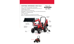 Max - Model 24 4WD HST - Compact Tractor Brochure