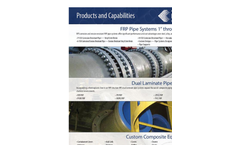 RPS - Model P-150 - Corrosion Resistant FRP Pipe and Fittings Brochure