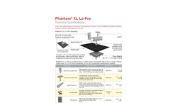 Zilla Phantom - Model XL Lo-Pro - Pitched Roof Solar Mounting Systems Technical Specifications