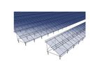 Zilla - Model Helical Pier - Ground Mount Solar Racking System