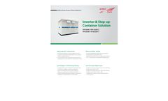 Model SPI-T Series 1000~2500kW - Inverter & Step-up Transformer Container Brochure