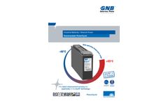 Sonnenschein - Model PowerCycle - Battery Brochure