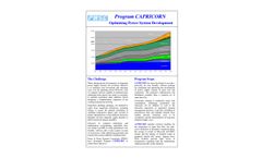 PWSC - Version  Program Capricorn - Optimising Power System Development Software - Brochure