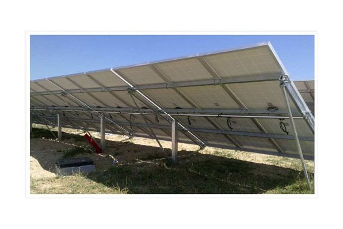 1 Pole Fixed Structure Solar Tracker