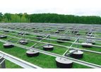Pour-in-Place - Solar Round Tub Racking System
