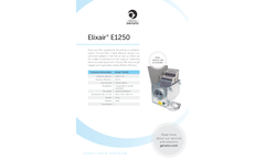 Elixair - Model E1250 - Duct Filter  Brochure