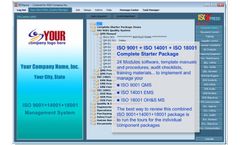IMSXpress - Version ISO 9001+14001+18001 - Combined Complete Starter Package Software