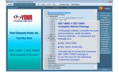 IMSXpress - Version ISO 14001+18001 - Combined Complete Starter Package Software