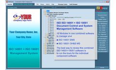 IMSXpress - Version ISO 14001+18001 - Combined Document Control and ISO System Management Software