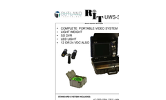 RIT - Model UWS-3310 - Dive Camera Brochure