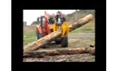 2014 HUD-SON Badger Firewood Machine Processor, Wood Splitter, Skids, Splits, Saws, Logs Video
