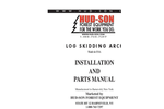 Hud-Son Log Skidding Arch Owner’s Manual