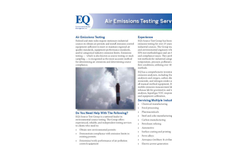 Air Emissions Testing Services Brochure