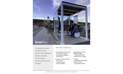 SolarStop - Solar Transit Shelter - Brochure