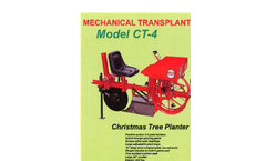 Model CT-4 - Christmas Tree Transplanters Datasheet