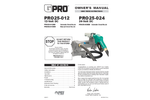 Model PRO25-012AD 12V 25 GPM - Fuel Transfer Pump - Manual