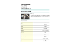 EZ-8 12-Volt - DC Fuel Pump Brochure