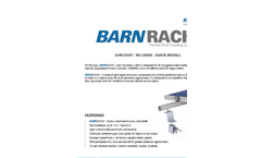 BarnRack - Pitched Roof Mounting System Datasheet