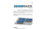 SeamRack - Model RL - Standing Seam Mounting System Datasheet