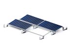 KB-Racking - Model AnchorRack - Flat Roof Solar Mounting System