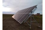 Kinetic - Adjustable Ground Mounts for Solar Panels