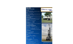 Drillmax - Model DM250 - Water Well Drilling & Geothermal Drill Rig - Brochure