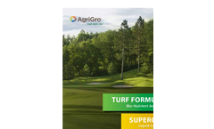 Turf Formula - Nutritional Supplement Brochure