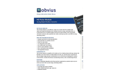 Model A8911-23 - HD Pulse - Input/Output Modules Module (I/O)  Brochure