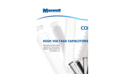 Grading Capacitors - High Voltage Capacitors- Brochure