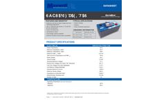 DuraBlue - 48 Volt Ultracapacitor Module - Brochure