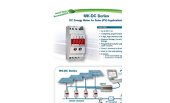 Model MK-DC Series - DC Energy Meter Brochure