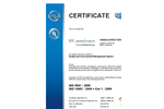 Certification Quality and Environmental Management System- Brochure