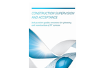 Construction Supervision and Acceptance  Services- Brochure