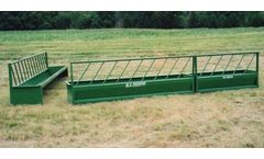 Schoessow - One-Sided Feed Bunks