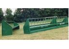 Schoessow - One-Sided Junior Feed Bunks